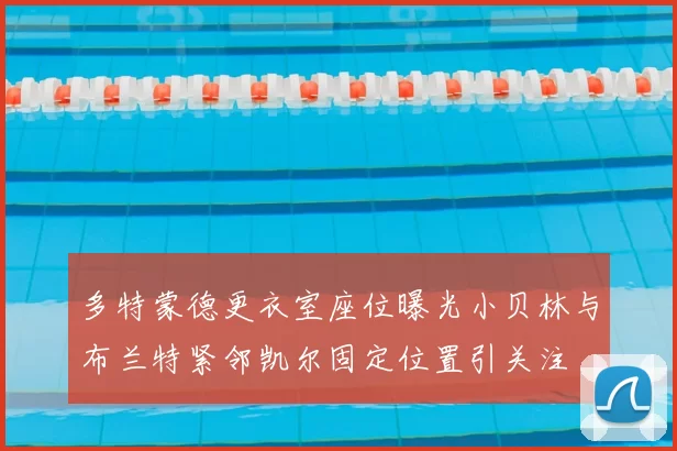 多特蒙德更衣室座位曝光小贝林与布兰特紧邻凯尔固定位置引关注