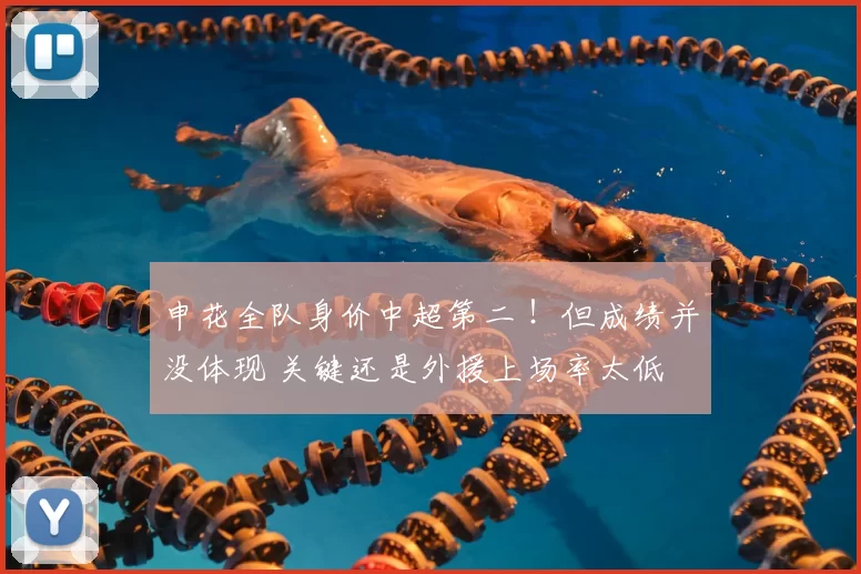 申花全队身价中超第二 !但成绩并没体现 关键还是外援上场率太低